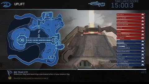 Halo 2 BTB CTF on Uplift (6v8) (Full Comms)
