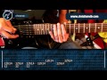 Cómo tocar "Paranoid" de Black Sabbath en Guitarra (HD) Tutorial - Christianvib