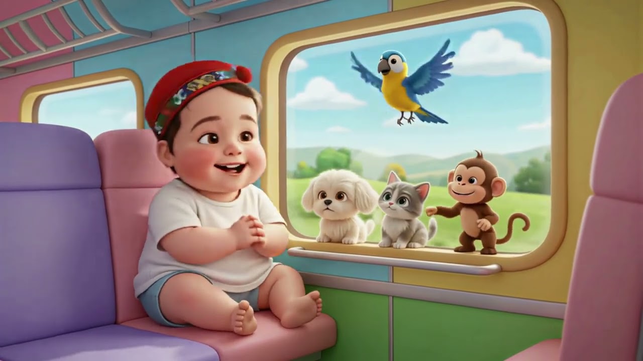 Chu-Chu Train with Bossi 🚂 | Fun Kids Cartoon