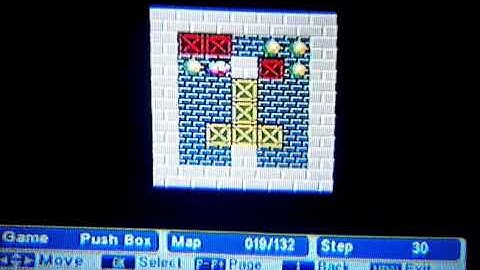 Push Box Game level 19 on dd free dish