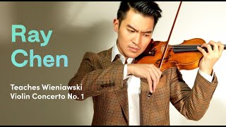 Violin Practice with Tonic | Ray Chen teaches Wieniawski Violin Concerto No. 1