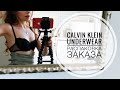 Заказ с Calvin Klein.com. Примерка домашних штанов и бра 70А. Распаковка