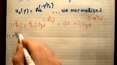 Quantum LHO 13 : Higher Order Wavefunctions