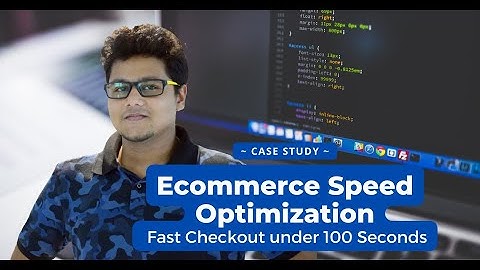 Ecommerce Web Page Performance Optimization - How to Speed up WooCommerce Loading time