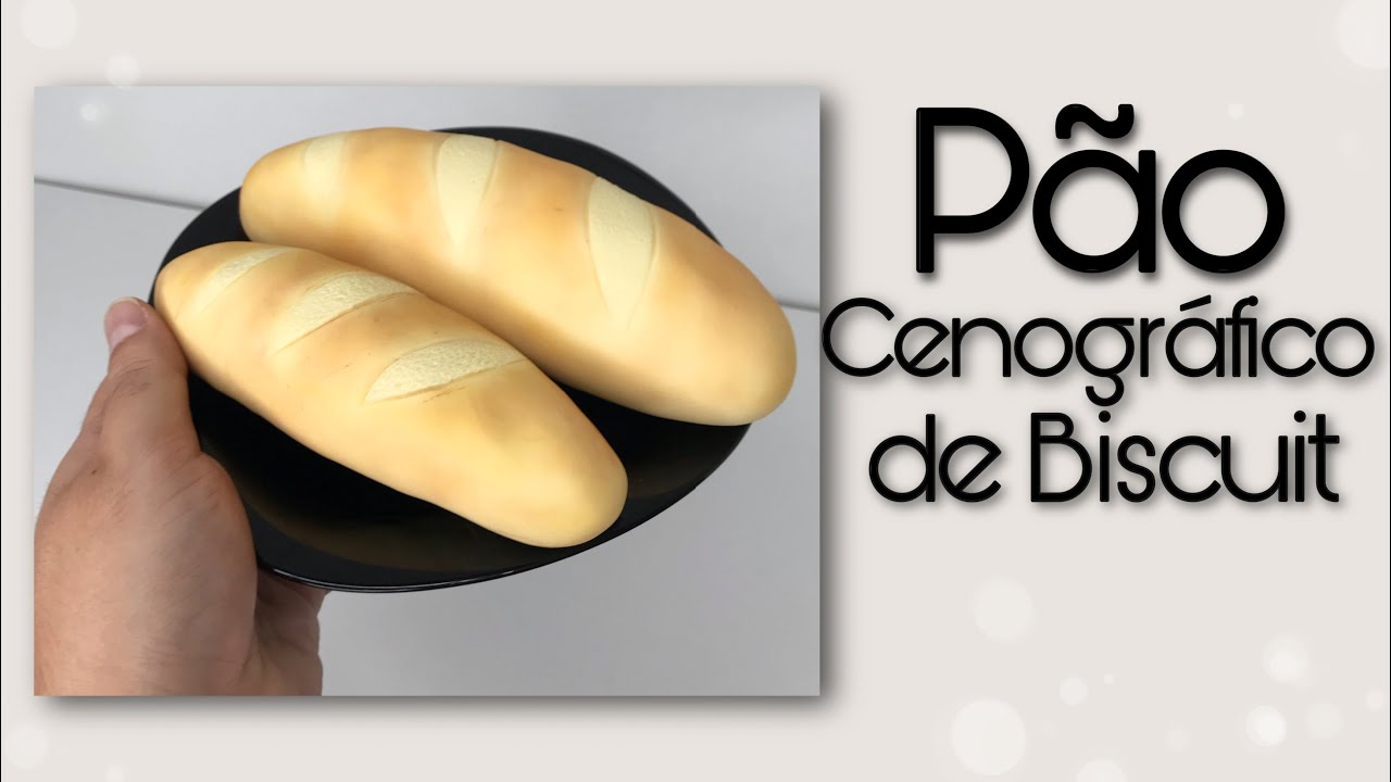 DIY | Pão cenográfico de Biscuit | Modelando em Biscuit