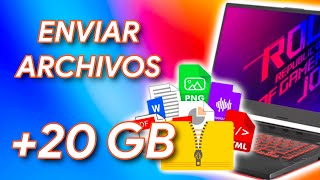 Cómo ENVIAR ARCHIVOS GRANDES GRATIS (+20GB)!! 2023 screenshot 1