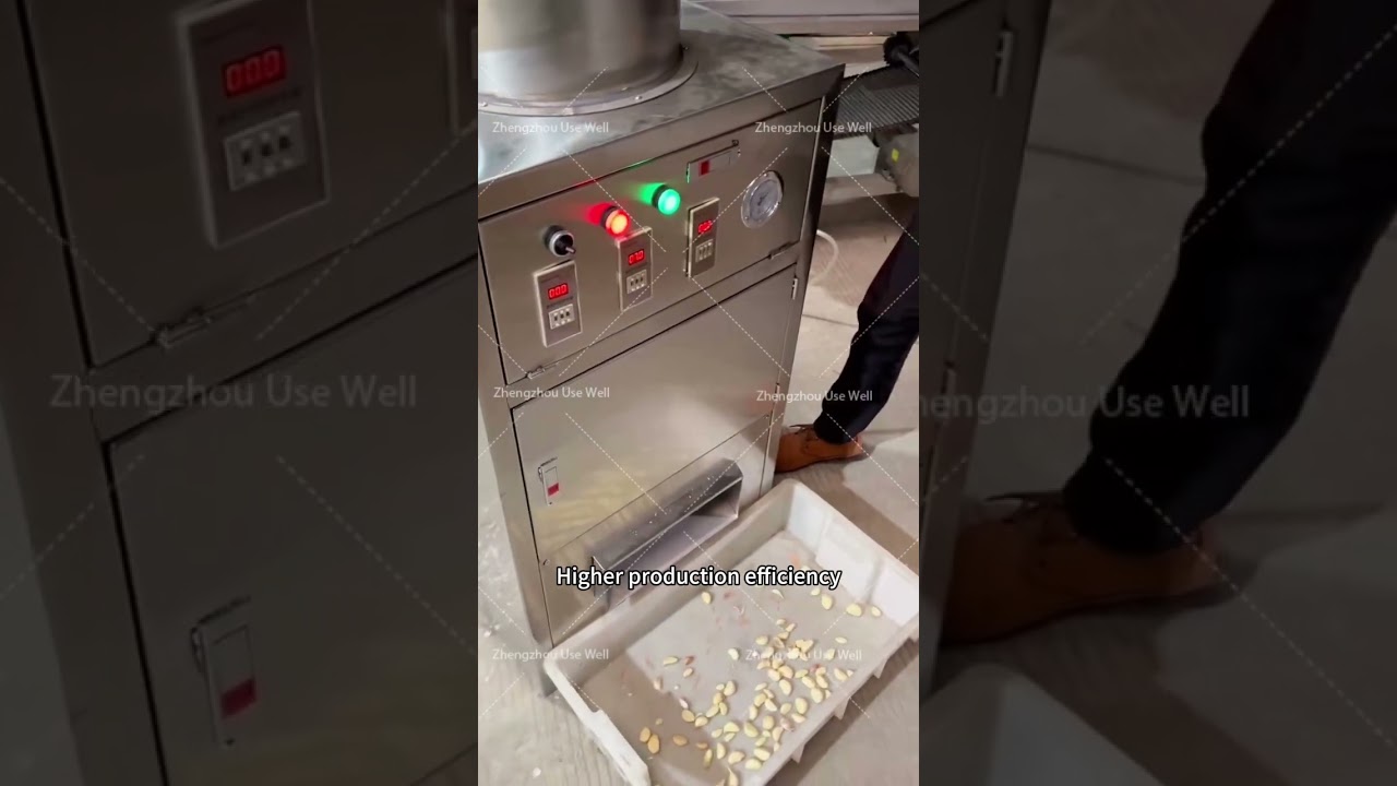 How Does a Garlic Peeling Machine Work | Garlic Peeling Machine 