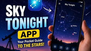 🔭 How to Use Sky Tonight App for Beginners #astronomy #stargazing #apps #space #viralvideo #popular