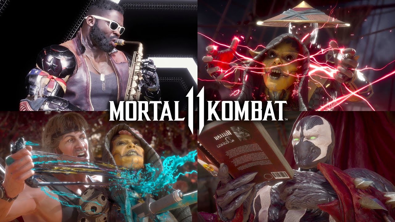 Mortal Kombat 11 - All Fatalities & Friendships (4K 60FPS)