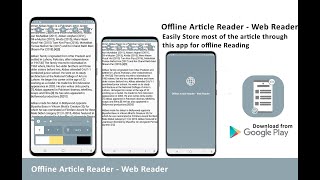 Offline Article Reader - Web Reader screenshot 2