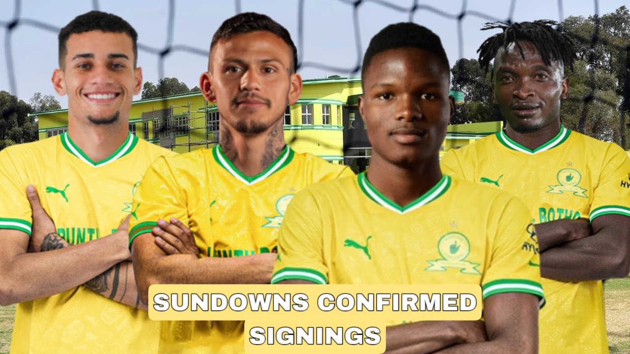 Mamelodi Sundowns All 4 CONFIRMED New Signings - YouTube