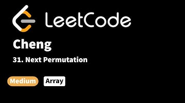 LeetCode 31. Next Permutation