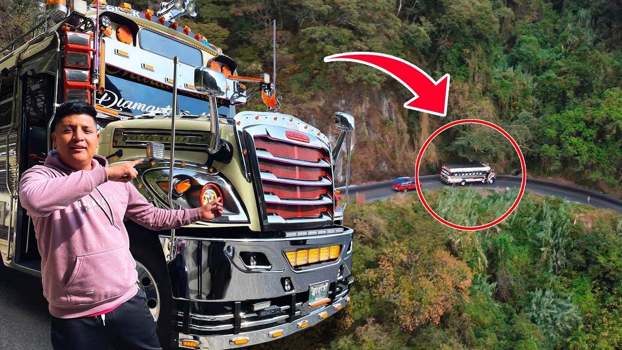 Así es viajar en el bus más famoso de GUATEMALA