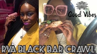 WEEKEND VIBES AT THE RVA BLACK BAR CRAWL MY FAV PIZZA SPOT IN RICHMOND Vlog 087 Uneak Tershai