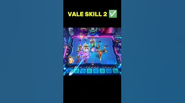VALE SKILL 2 ✅ #magicchess #mobilelegends #mlbb #shorts #shortvideo #trending #viral