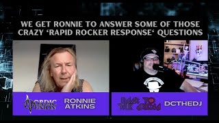 Ronnie Atkins of Nordic Union plays Rapid Rocker Response with DCtheDJ on Back To The Arena