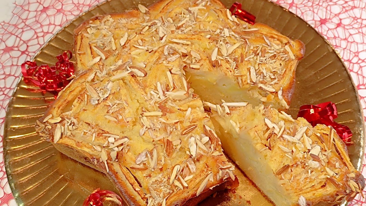 Torta stella di natale morbida alle mele, ricetta della nonna!