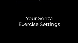 Your Exercise Settings in the Senza Keto & Fasting App screenshot 1