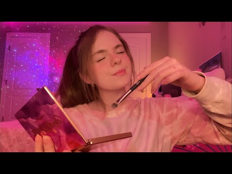ASMR FAST & AGGRESSIVE DOING YOUR MAKEUP!⚡️💄 (ROLEPLAY)