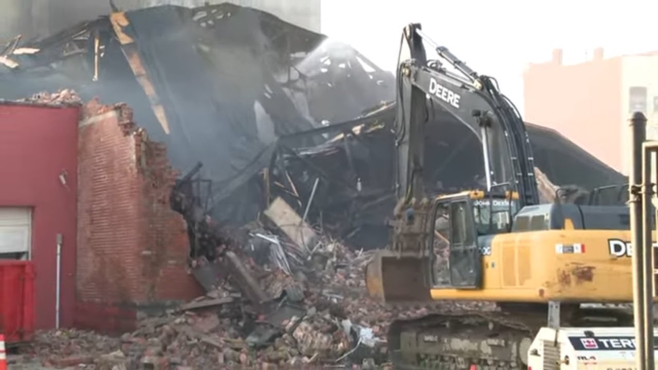 Emergency demolition underway after fatal fire in downtown Buffalo ...