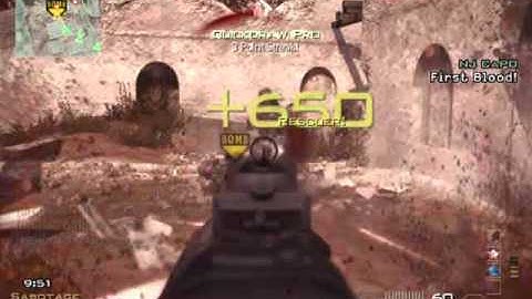 Mw3 MITD multi-kill First blood