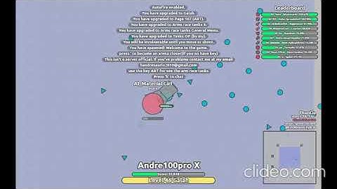 Day 107 recreating arms race tanks on my arras.io private server