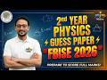 2nd Year Physics Guess Paper 2026 | FBISE | Prof. Fraz Shahid | Topperslab