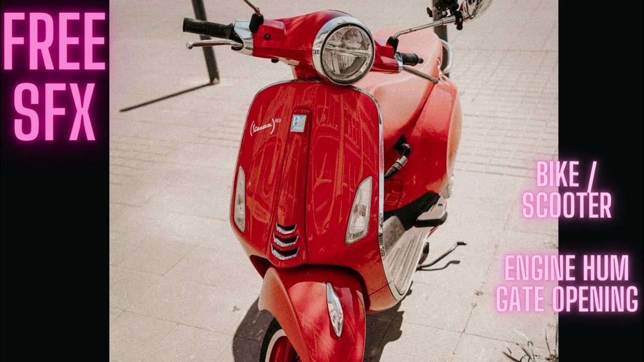 FREE SFX Royalty Free Bike Scooter Engine Humming And Gate Opening free-sfx-royalty-free-bike-scooter-engine-humming-and-gate-opening