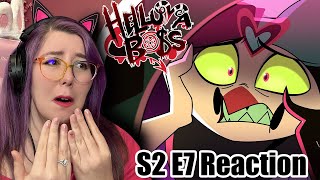 CRYING AT LOVE - HELLUVA BOSS - S2: Episode 7  REACTION - Zamber Reacts
