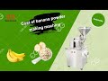 Cost of banana powder making machine