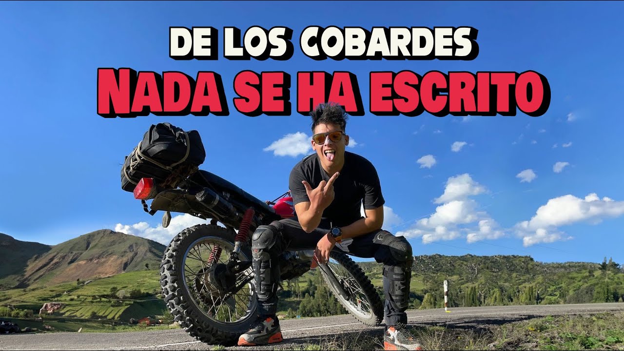 Ruta LIMA - AYACUCHO 🛵 cruzamos las nubes 🌨☁ LITERAL!