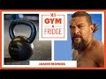 Jason momoa shows off his gym  fridge  gym  fridge  mens health