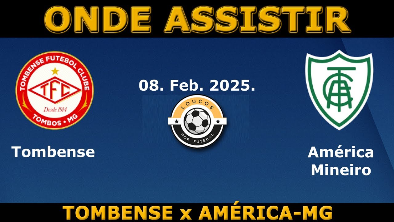 TOMBENSE x AMÉRICA-MG (CAMPEONATO MINEIRO 2025) - YouTube