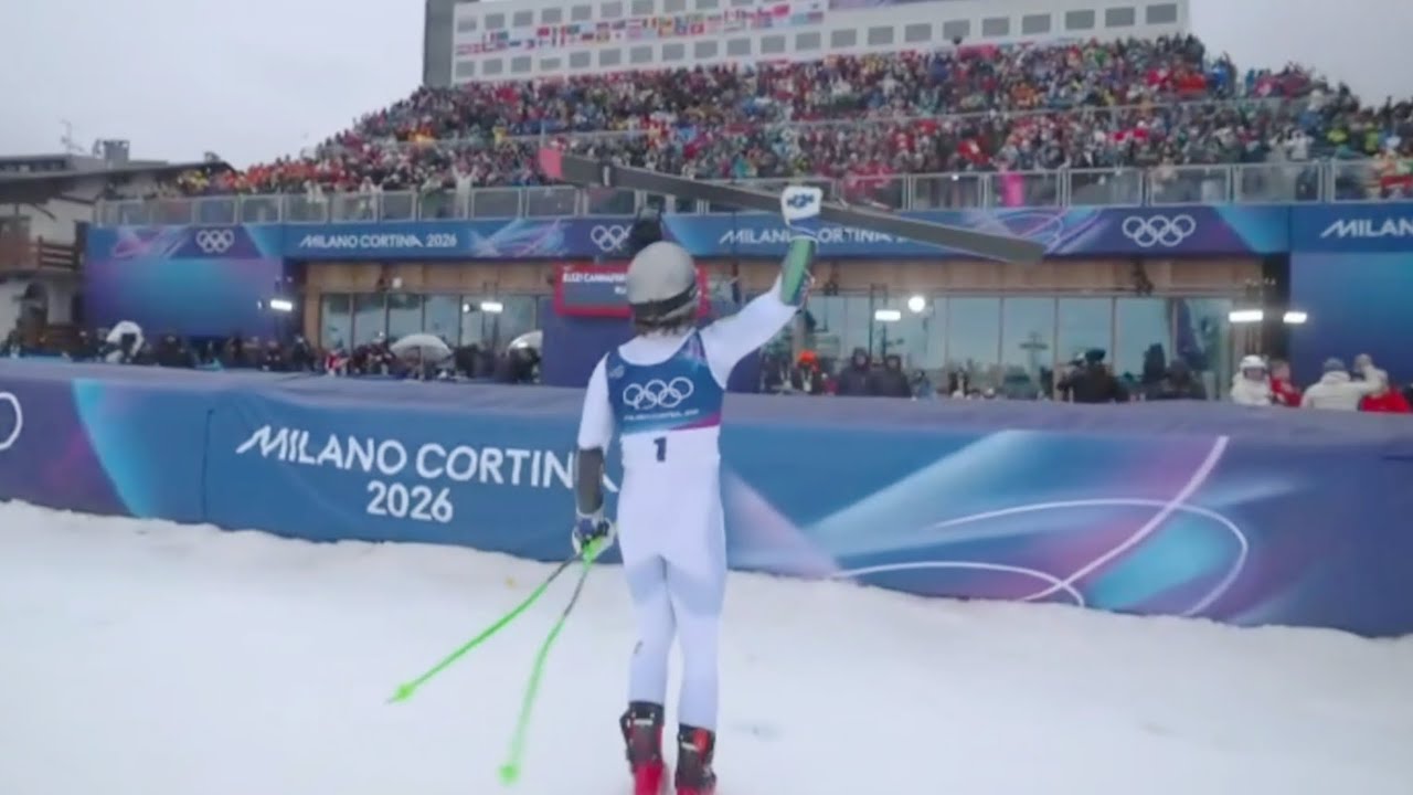 Лукас Пинейро Браатен, Бразилия, 1-я золотая медаль в горнолыжном спорте (гигантский слалом) сред...