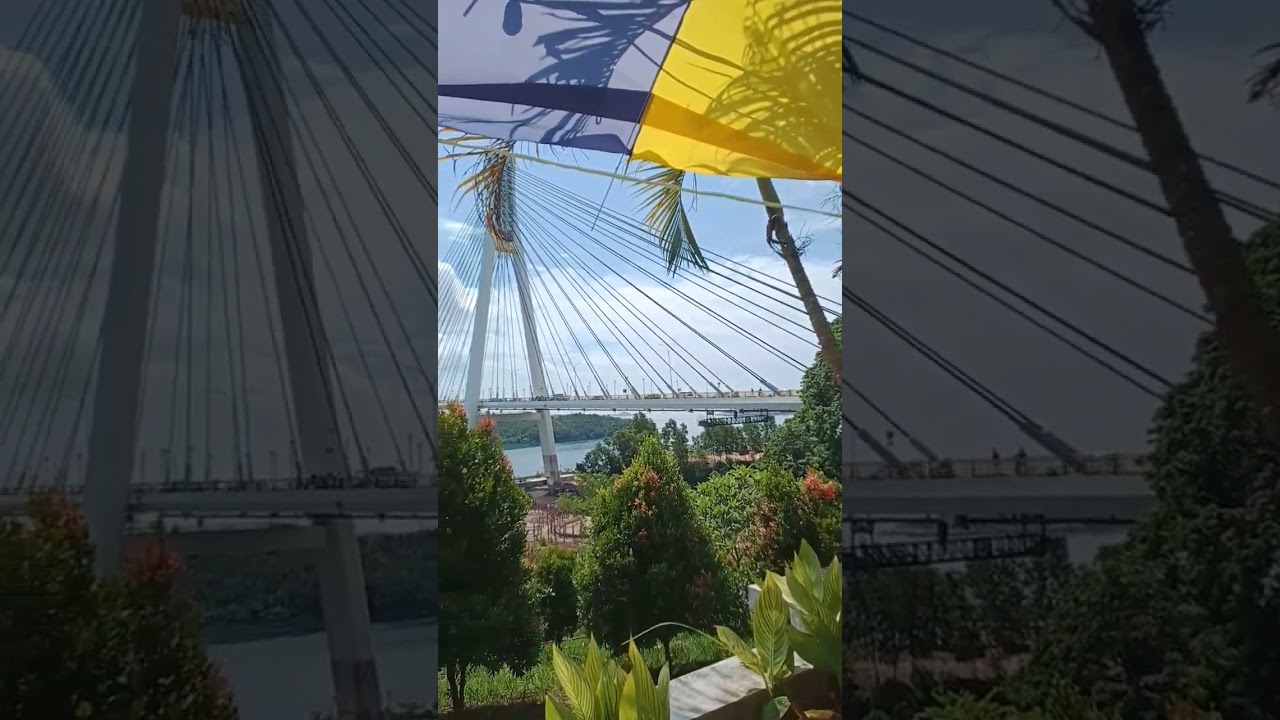 Wonderful Bridge in Barelang Batam  Indonisia #shortvideo