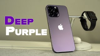 DEEP Purple iPhone 14 Pro Max unboxing