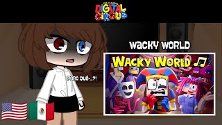 🎪 TADC (Human version) React to: Wacky World - Gachasa Studios