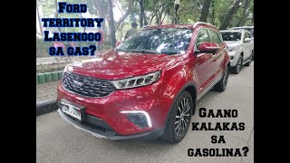 Laklak ba sa fuel consumption ang FORD Territory?