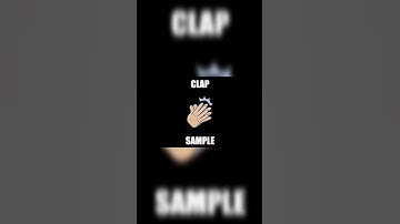Thumbnail of Clap Sound effect | Clap Sample 2 | Free sound effects for you | Clap sound effect download |