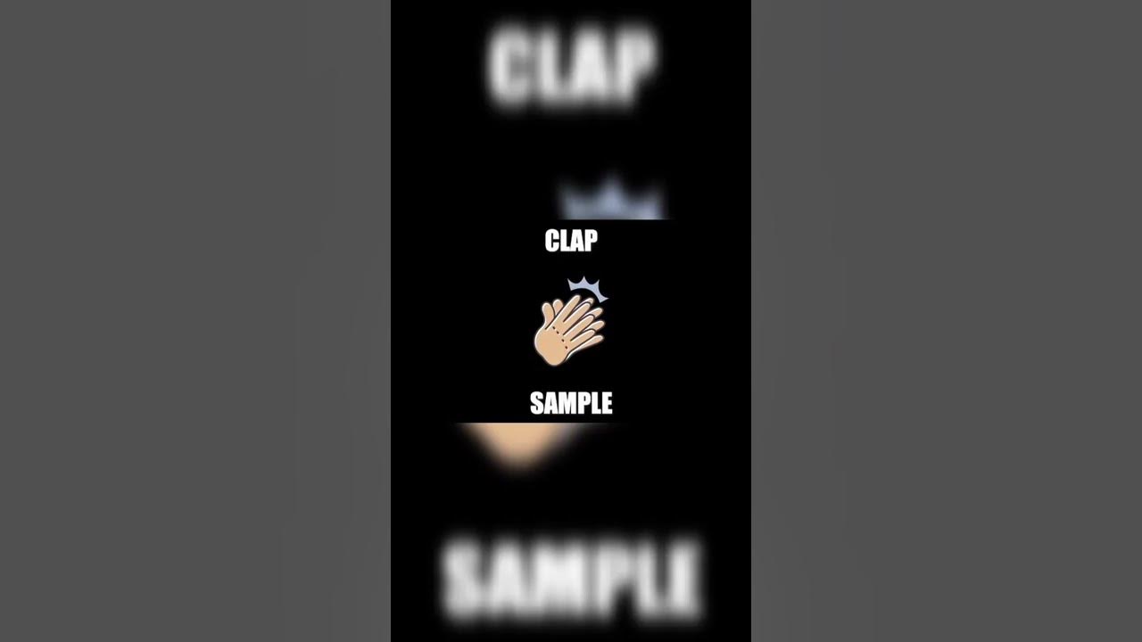 Clap Sound effect | Clap Sample 2 | Free sound effects for you | Clap sound effect download |