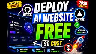 How to Deploy an AI Website for FREE (Step-by-Step Guide 2026)