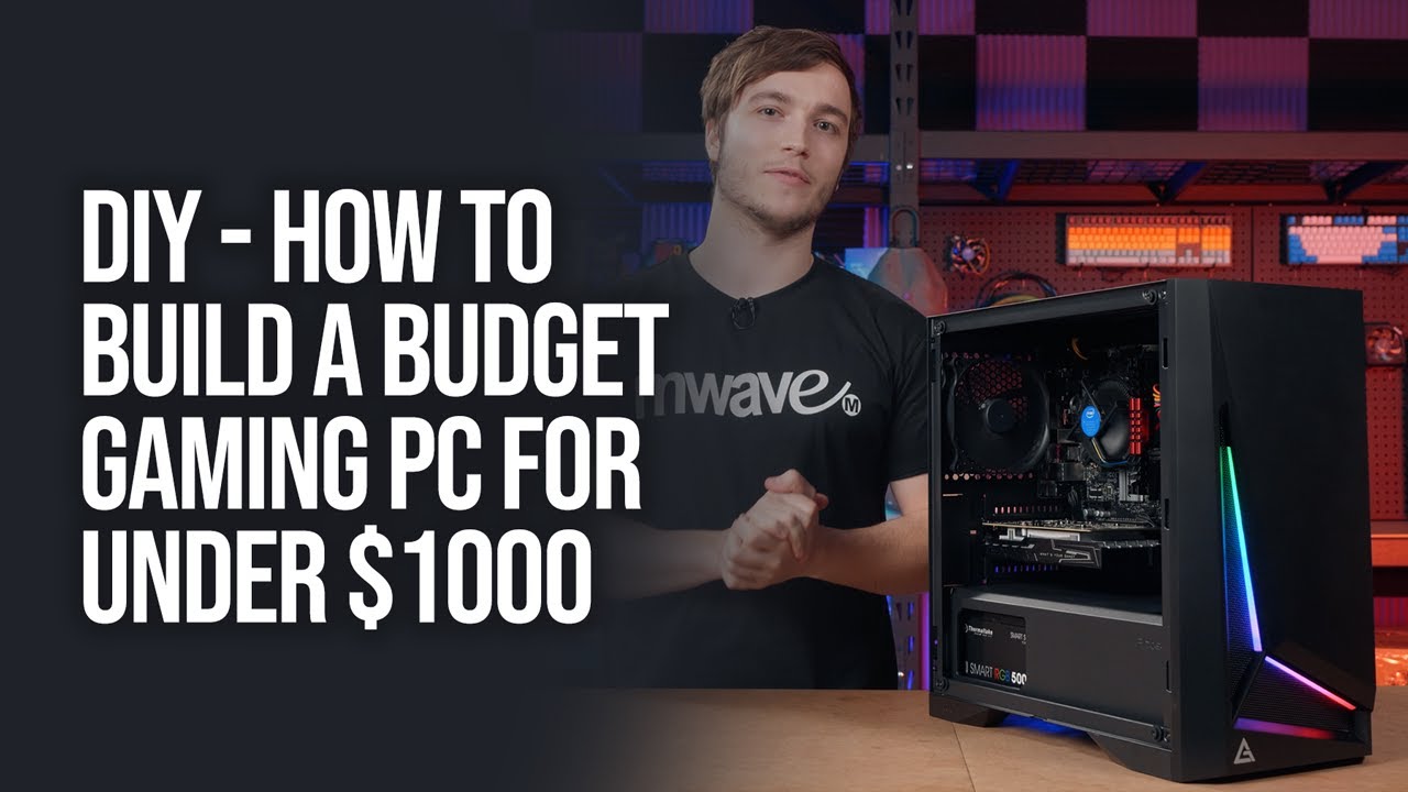 DIY - How to build a Gaming PC for Under $1000 - YouTube