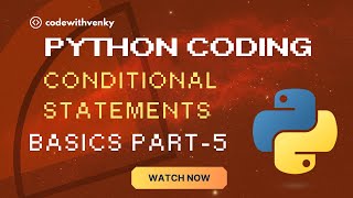 Python : Mastering Conditional Statements | #python #pythonprogramming #pythontutorial #learnpython