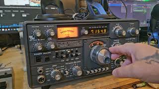 YAESU FT101ZD MK3 HAM RADIO BAND CHECK  ✔️ 