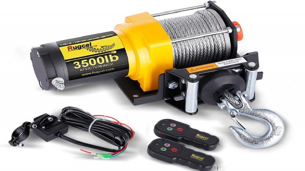 RUGCEL WINCH Waterproof IP68 Electric Winch  Review
