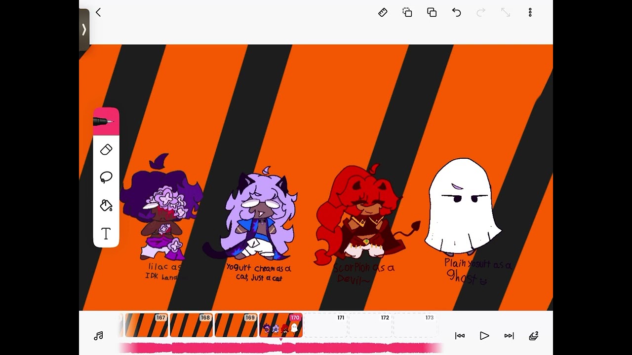 Aren’t random doodles for a animation with no reasoning for adding them the best? :D