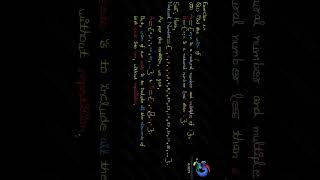 Find union of A={x:x is a natural number and multiple of 3} & B={x:x is a natural number less than 6
