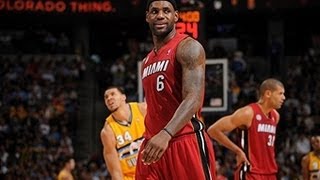 Famous LeBron Takes Flight in the Mile-High Profile