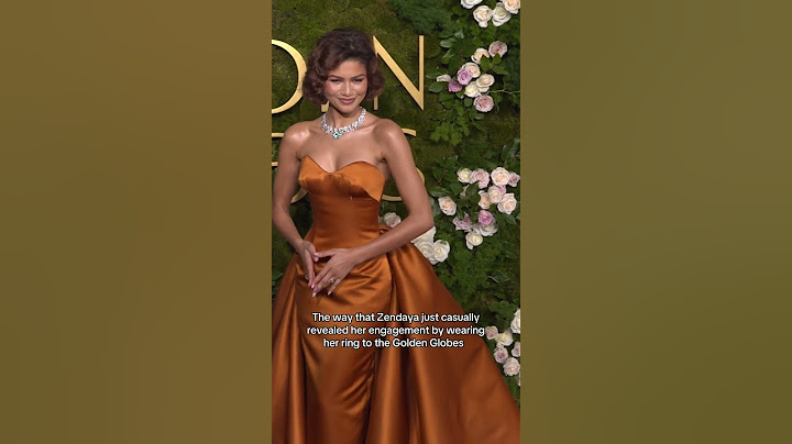 Zendaya Is a Casual Engagement Queen