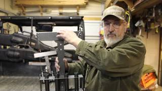 Ice Fishing Holder Mountable to Snowmobiles and ATV s